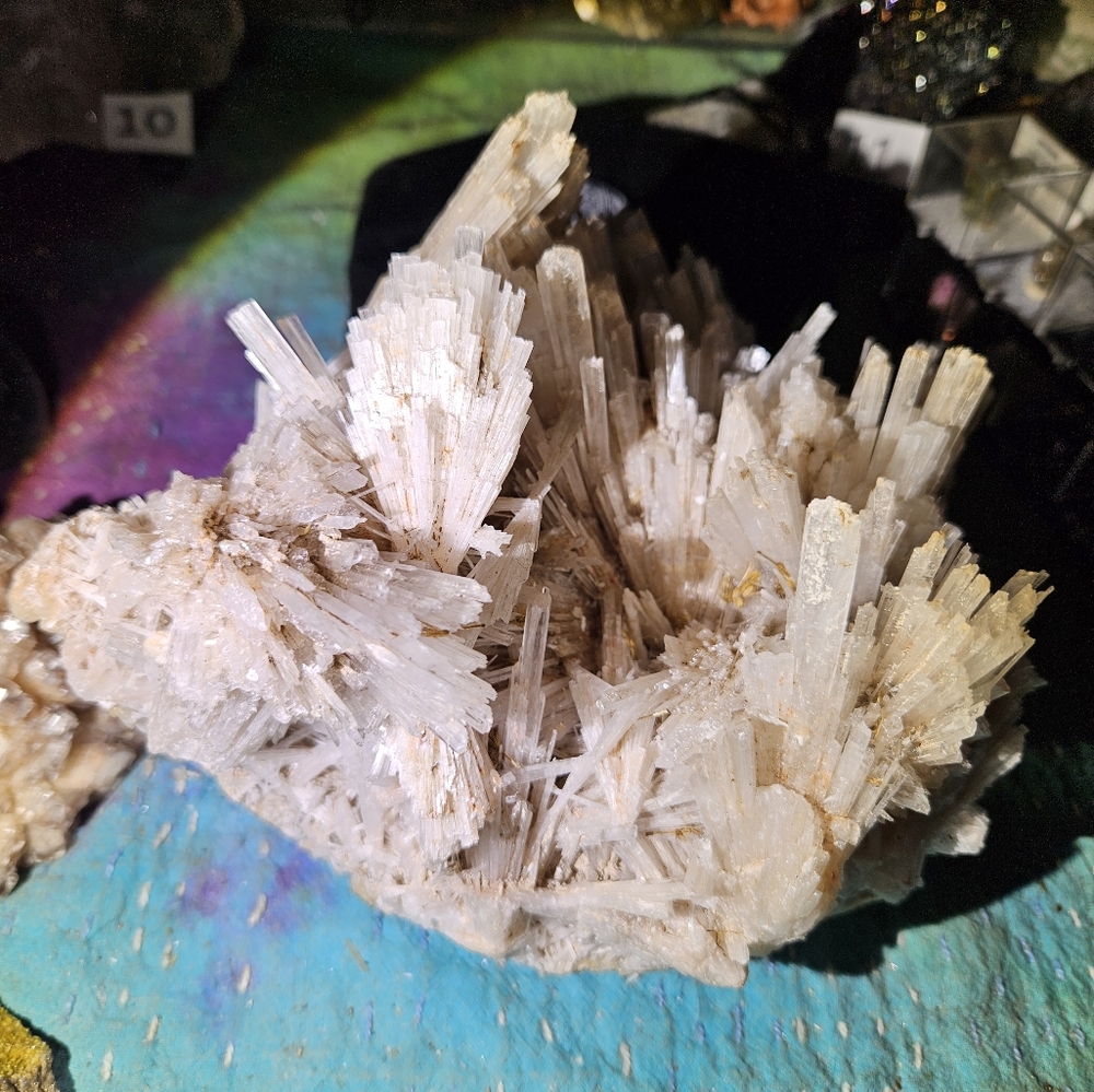 5.7 lb ENORMOUS scolecite cluster